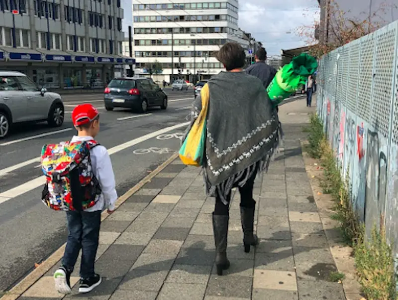 childs first day of school germany